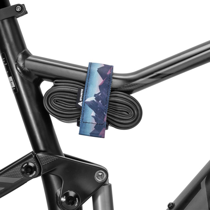 Granite Rockband+ MTB Frame Carrier Strap for Inner Tubes and Bike Tool Kit, Storage Solution for Attaching Extra Gear on Mountain, BMX, Road and Gravel Bikes (Mountain View) - Image 1